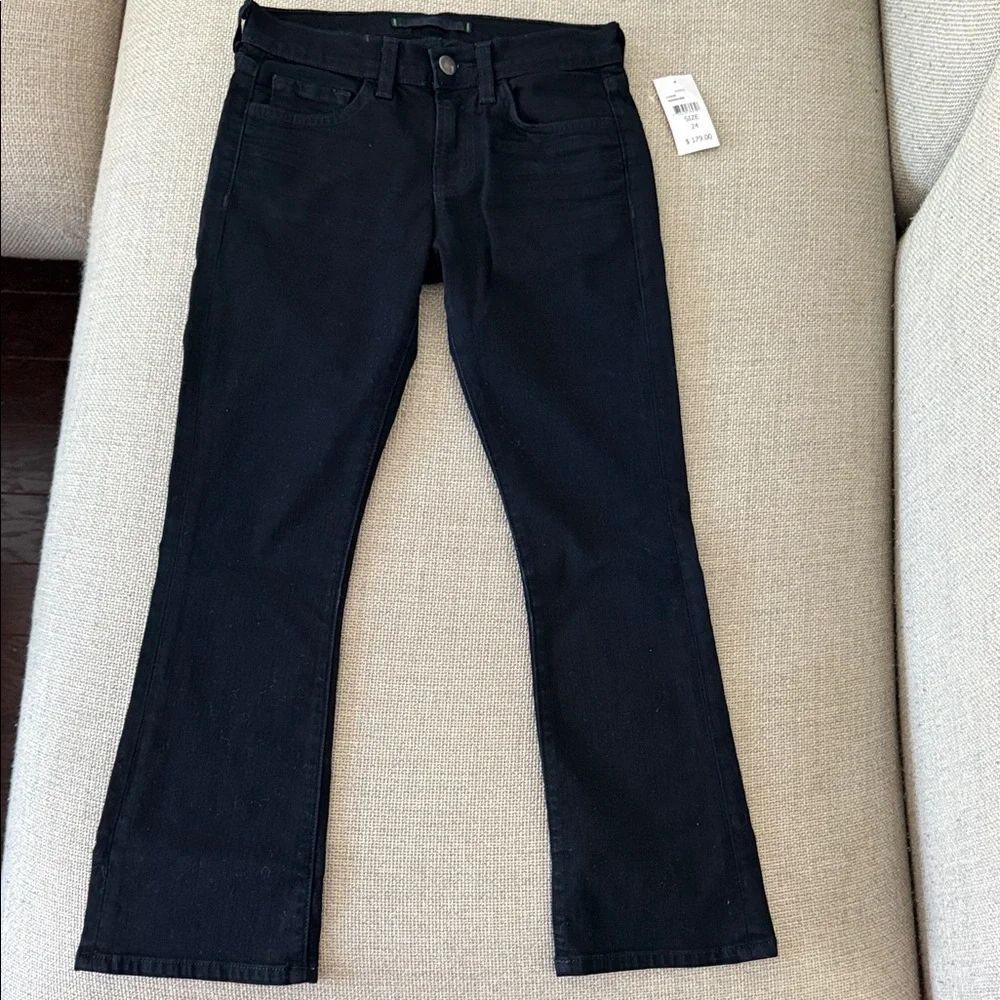 NWT J Brand Shadow Black Denim Jeans Size 24